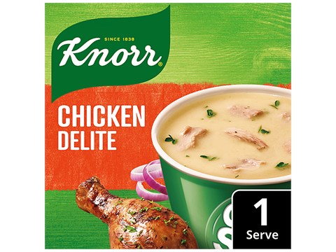 Knorr Chicken Delite Cup A Soup - No Added Preservatives, 10 g