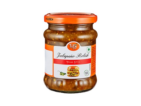 Tify Texas Style Jalapeno Relish, 220 g