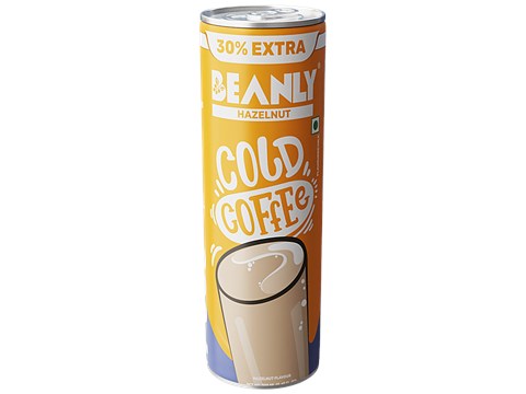 Beanly Hazelnut Cold Coffee, 280 ml