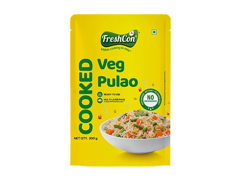 Freshcon Cooked Veg Pulao, 200 g