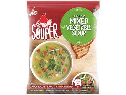 Bambino Soup Powder - Mixed Vegetable, 45 g