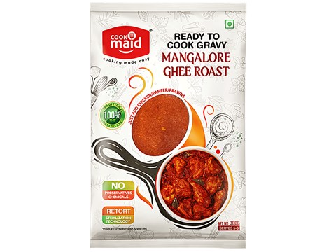 COOKMAID Mangalore Ghee Roast - Ready To Cook Gravy, 300 g