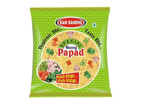 Ram Bandhu 5" Moong - Papad, 200 g