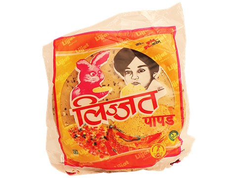 Lijjat Papad - Punjabi Masala, 200 g