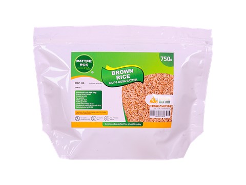 Batter Box Brown Rice Idly/Dosa Batter - No White Rice, 750 g