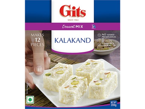 Gits Dessert Mix - Kalakand, Malai Burfi, 200 g