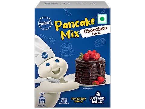 Pillsbury Chocolate Pancake Mix, 500 g