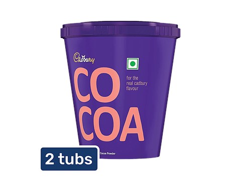 Cadbury Cocoa Powder Mix, 2x150 g