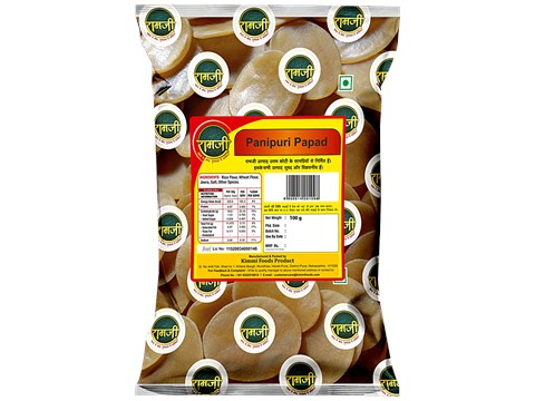 Ramji Panipuri Papad, 100 g