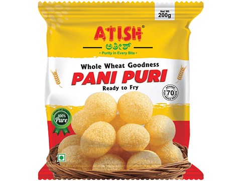 Atish  Papad - Pani Puri, 200 g