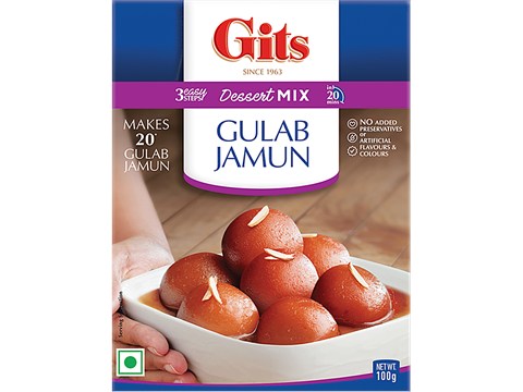Gits Dessert Mix - Gulab Jamun, 100 g