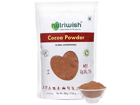 Nutriwish Cocoa Powder, 500 g
