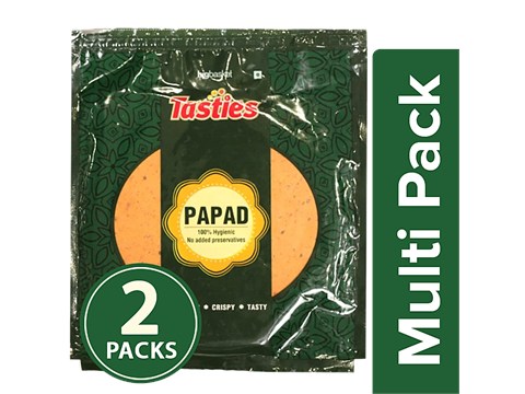 Tasties Papad - Chana Masala, 2x200 g