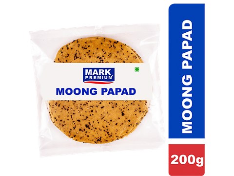 Mark Premium Papad - Moong Special, 200 g