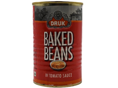 Druk Baked Beans - In Tomato Sauce, 450 g