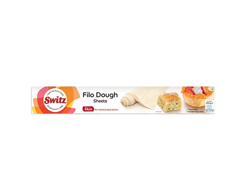 Switz Filo Pastry Dough Sheets - Thin, 450 g