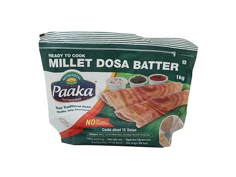 Paaka Millet Dosa Batter, 1 kg