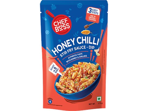 ChefBoss Honey Chilli Stir Fry Sauce & Dip, 175 g
