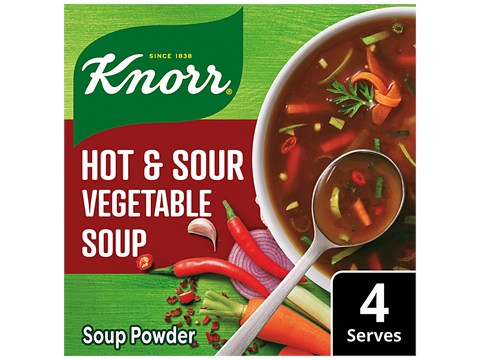 Knorr Hot & Sour Vegetable Soup Powder, 41 g