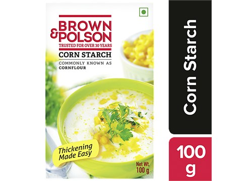 Brown & Polson Corn Starch - Thickening Made Easy, 100 g