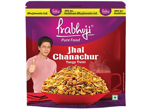 Prabhuji Pure Food Jhal Chanachur Namkeen - Tangy Twist, 400 g