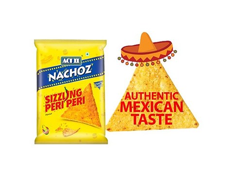 ACT II Nachoz- Sizzling Peri Peri Favour Nachos, Snacks, 60 g