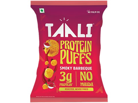 Taali Smoky Barbeque Protein Puffs, 22 g