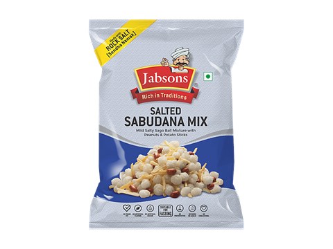 Jabsons Salted Sabudana Mix, 180 g
