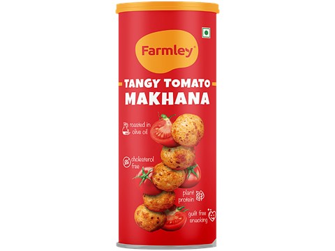 Farmley Tangy Tomato Roasted Makhana, 77 g