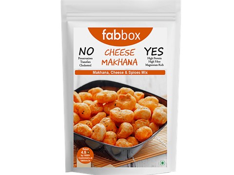 Fabbox Makhana - Cheese, 83 g