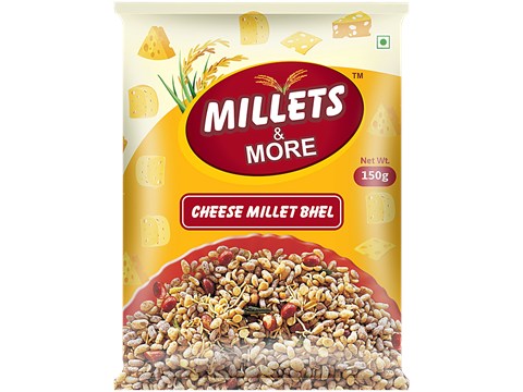 Millets & More Cheese Millet Bhel, 150 g