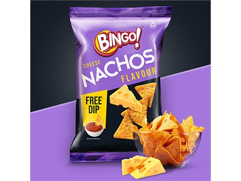Bingo! Cheese Nachos, 42 g