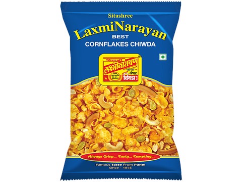 LAXMINARAYAN Cornflakes Chiwda, 400 g