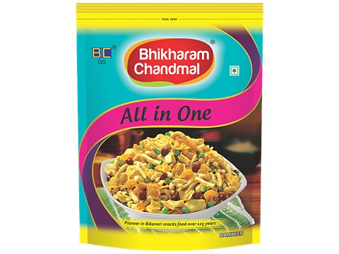 Bhikharam Chandmal Namkeen - All In One Mix, 400 g