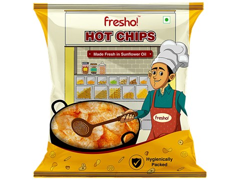 fresho! Tapioca Chips - Spicy, 100 g