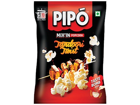 Pipo Mix'in Popcorn - Tandoori Twist, 60 g