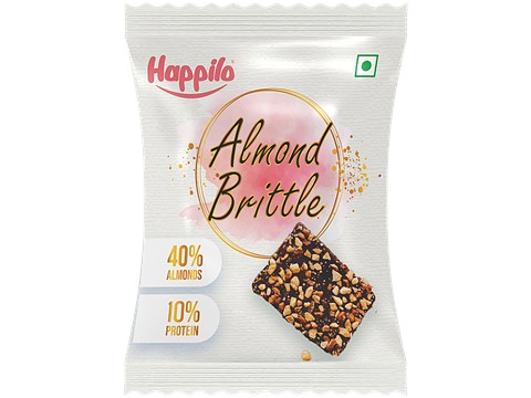 Happilo Almond Brittle Gift Box, 51 g
