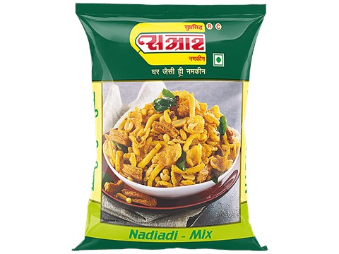 Samrat Namkeen Nadiadi Mix Namkeen - Spice Blend, Crunchy, Indian Snack 40 g, 40 g