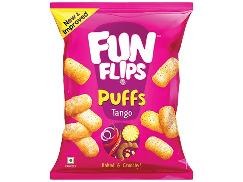 Fun Flips Puffs - Tango, Baked, 35 g