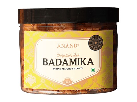 Anand Sweets Badamika - Indian Almond Biscotti, 225 g