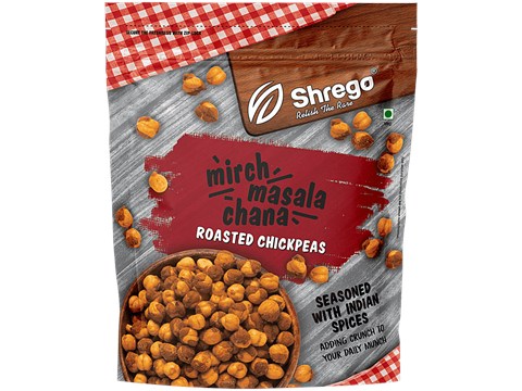 Shrego Mirch Masala Chana Roasted Chickpeas, 150 g