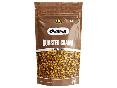 JK Chaskaah Roasted Chana Black Pepper, 200 g