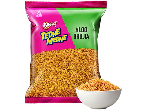Bingo! Tedhe Medhe Aloo Bhujia, 180 g