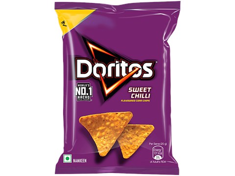 Doritos Sweet Chilli Flavour Nacho Chips, 60 g