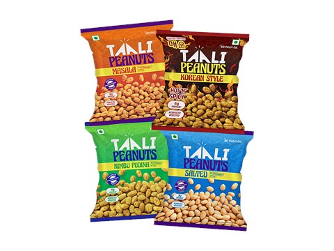 Taali Assorted Roasted Peanuts, 136 g
