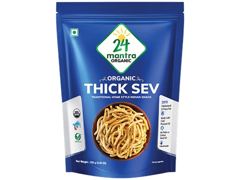 24 Mantra Organic Thick Sev, 150 g
