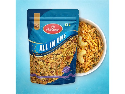 Haldiram's All In One Namkeen, 400 g