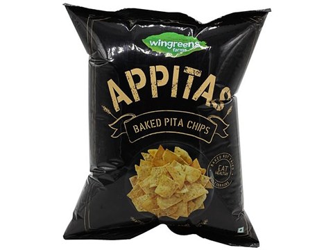 Appitas Chips - Pita, Baked, Tangy Cheese, Multigrain, 60 g
