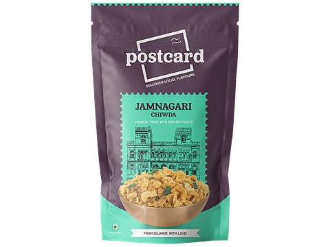 Postcard Jamnagari Chiwda Namkeen, 120 g