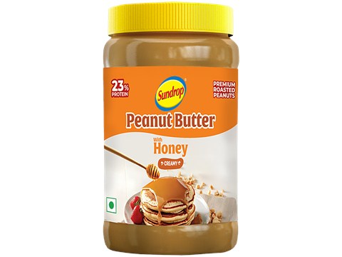 Sundrop Creamy Peanut Butter With Honey, 900 g